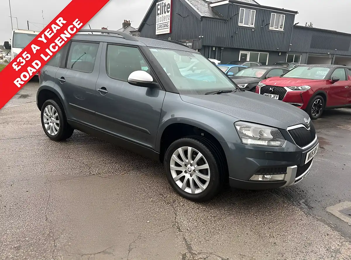 Used 2016 Skoda Yeti Se Outdoor Grey - Front View