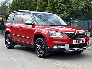 Used 2016 Skoda Yeti Se Red - Interior and Exterior details 3