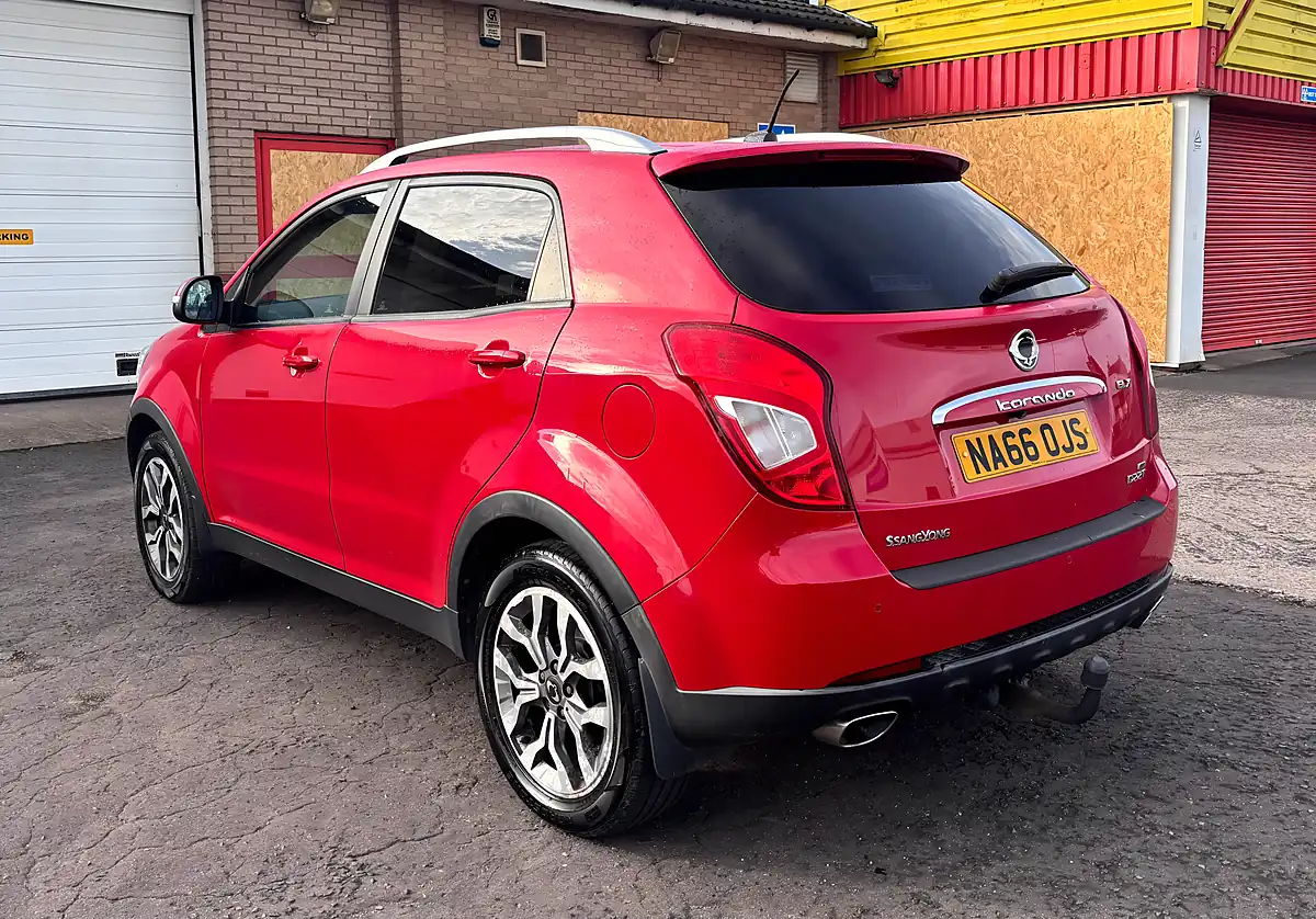 Used 2016 Ssangyong Korando Elx Red - Interior and Exterior details 6