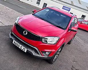 Used 2016 Ssangyong Korando Elx Red - Interior and Exterior details 7
