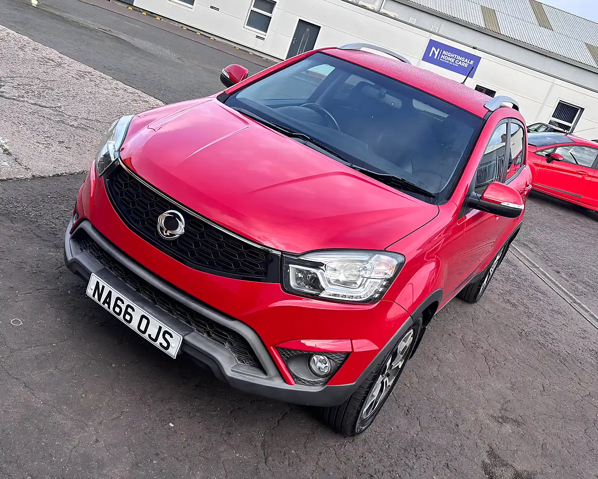 Used 2016 Ssangyong Korando Elx Red - Interior and Exterior details 7