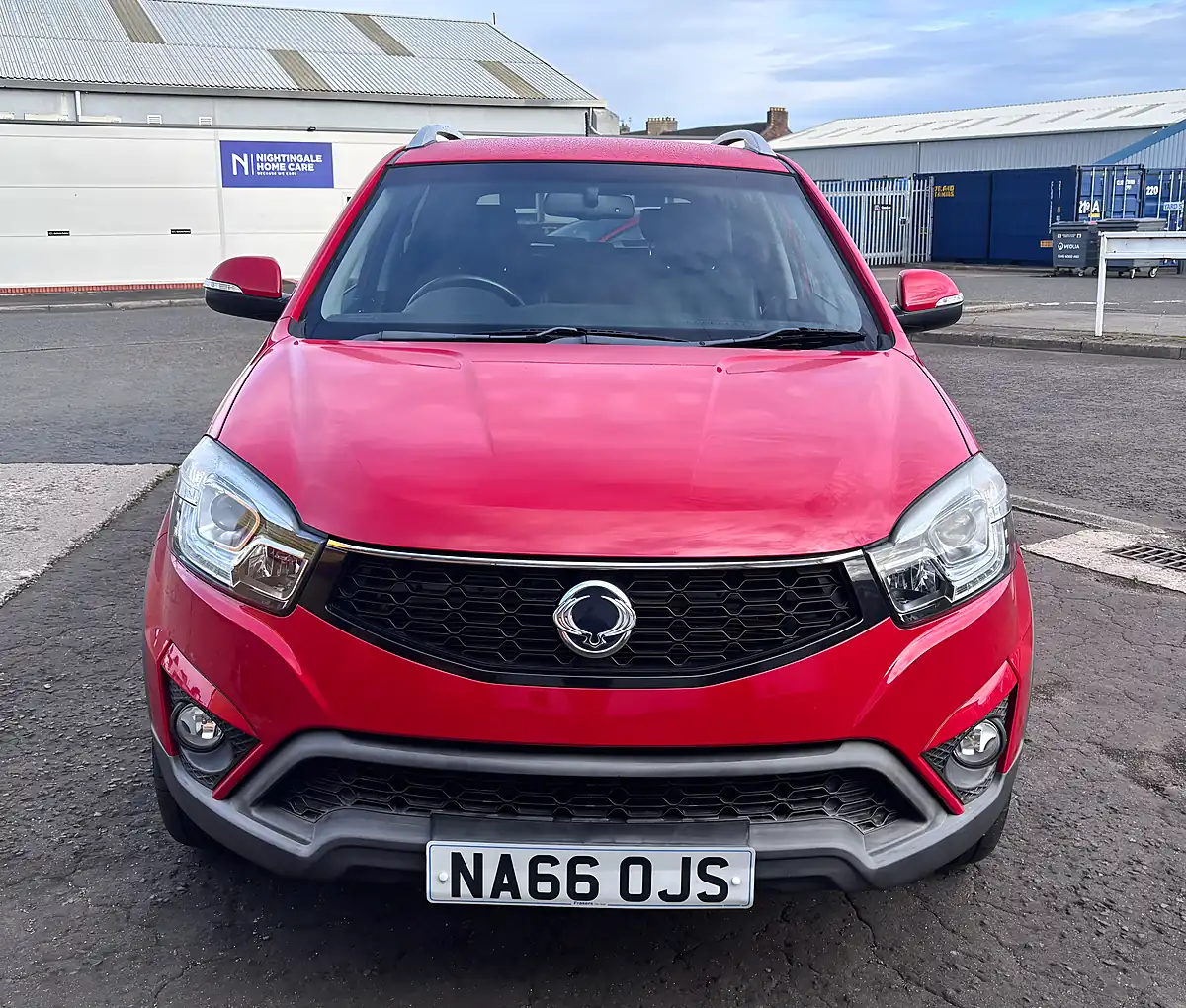 Used 2016 Ssangyong Korando Elx Red - Interior and Exterior details 8
