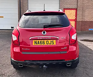 Used 2016 Ssangyong Korando Elx Red - Interior and Exterior details 9
