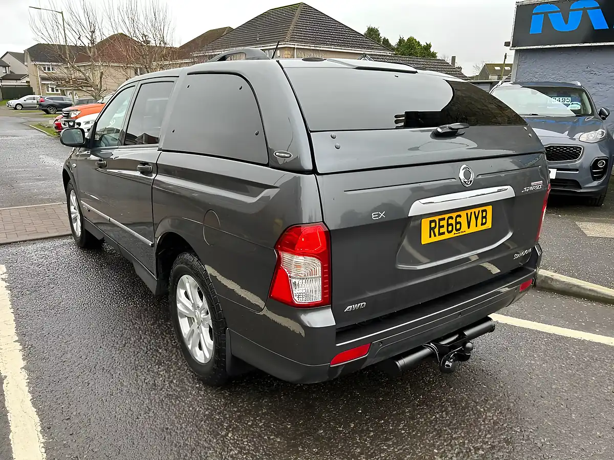 Used 2016 Ssangyong Korando Sports Ex Pickup Double Cab Grey - Interior and Exterior details 3