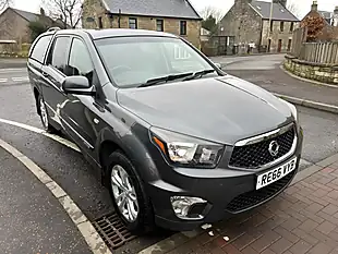 Used 2016 Ssangyong Korando Sports Ex Pickup Double Cab Grey - Interior and Exterior details 4