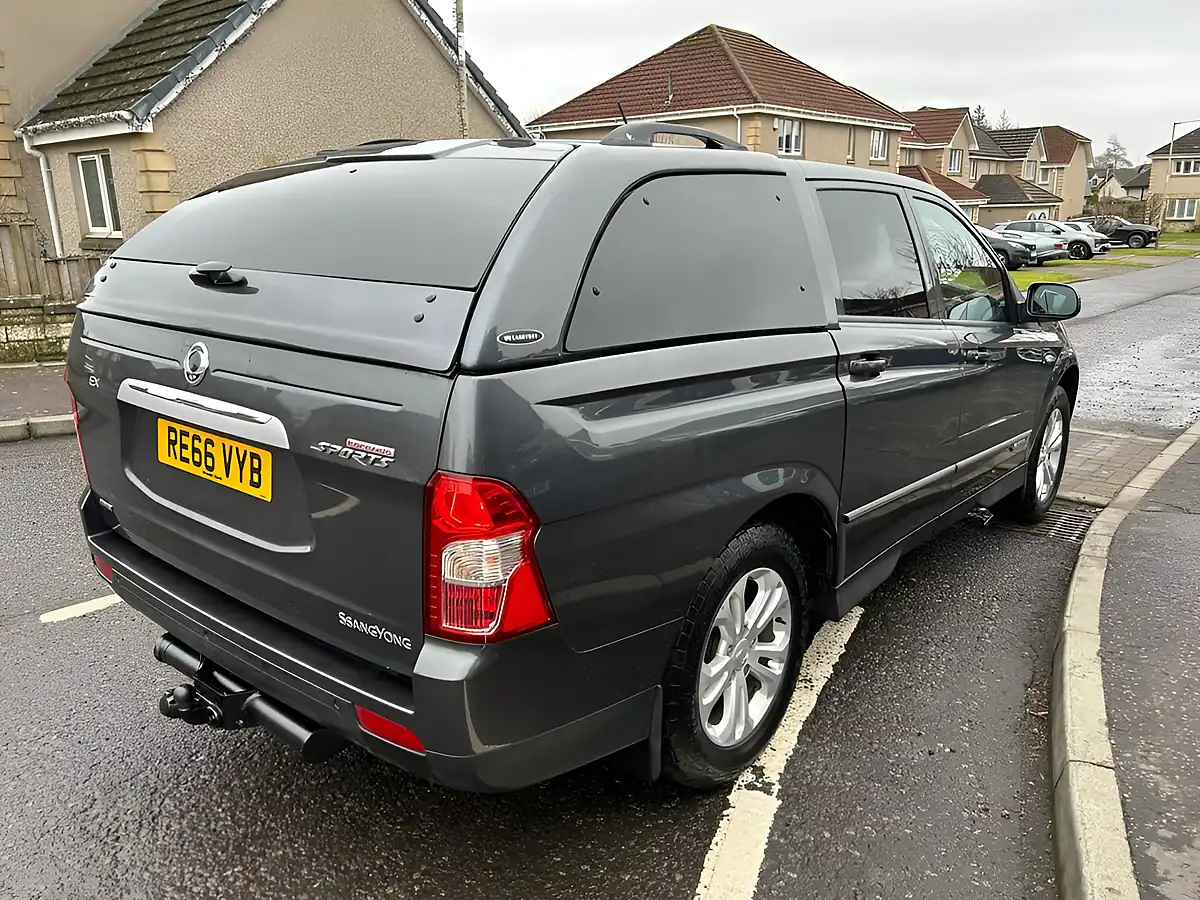 Used 2016 Ssangyong Korando Sports Ex Pickup Double Cab Grey - Interior and Exterior details 5