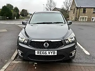 Used 2016 Ssangyong Korando Sports Ex Pickup Double Cab Grey - Interior and Exterior details 6