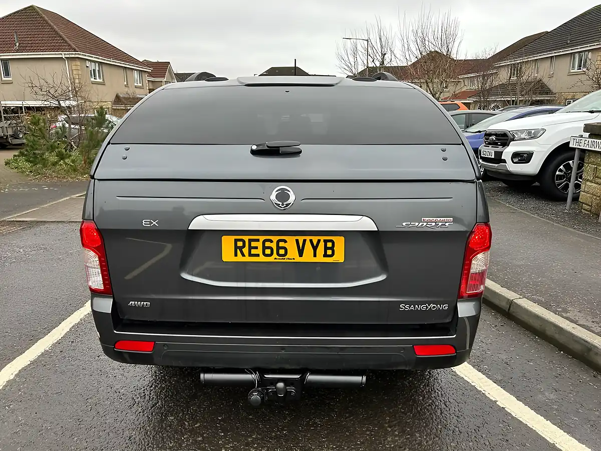 Used 2016 Ssangyong Korando Sports Ex Pickup Double Cab Grey - Interior and Exterior details 7