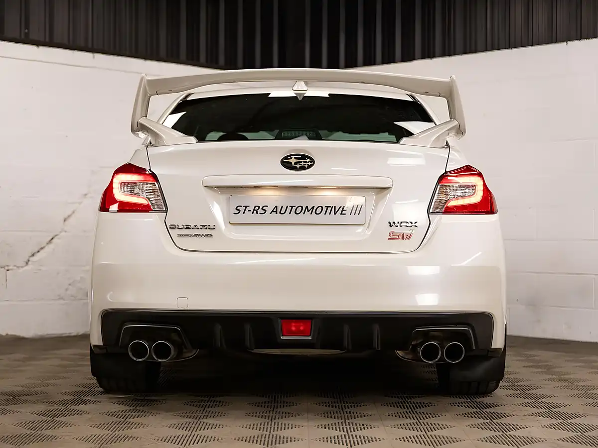 Used 2016 Subaru Wrx Sti Type Uk 4WD Euro 6 4dr White - Interior and Exterior details 8