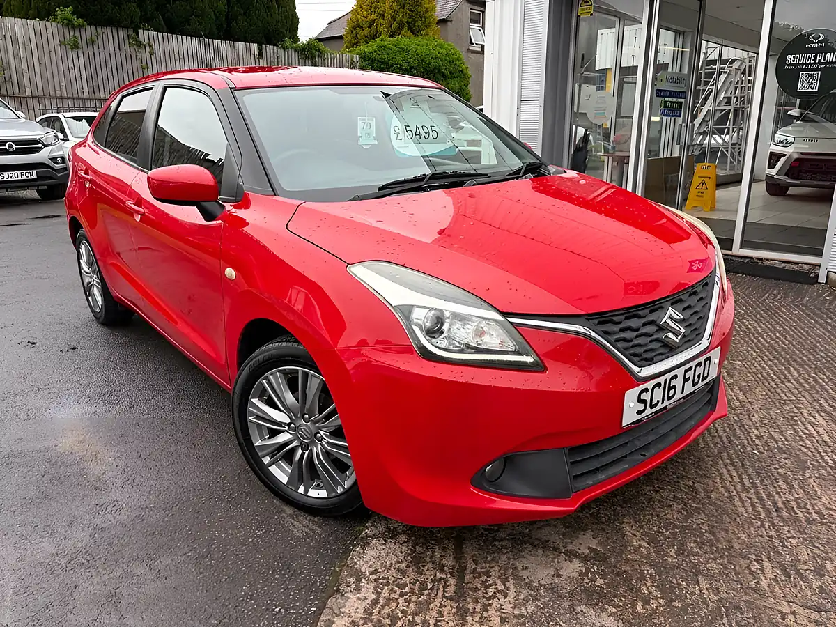 Used 2016 Suzuki Baleno Sz-T Red - Front View