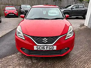 Used 2016 Suzuki Baleno Sz-T Red - Interior and Exterior details 2