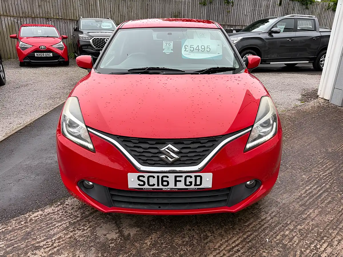 Used 2016 Suzuki Baleno Sz-T Red - Interior and Exterior details 2