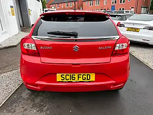 Used 2016 Suzuki Baleno Sz-T Red - Interior and Exterior details 7