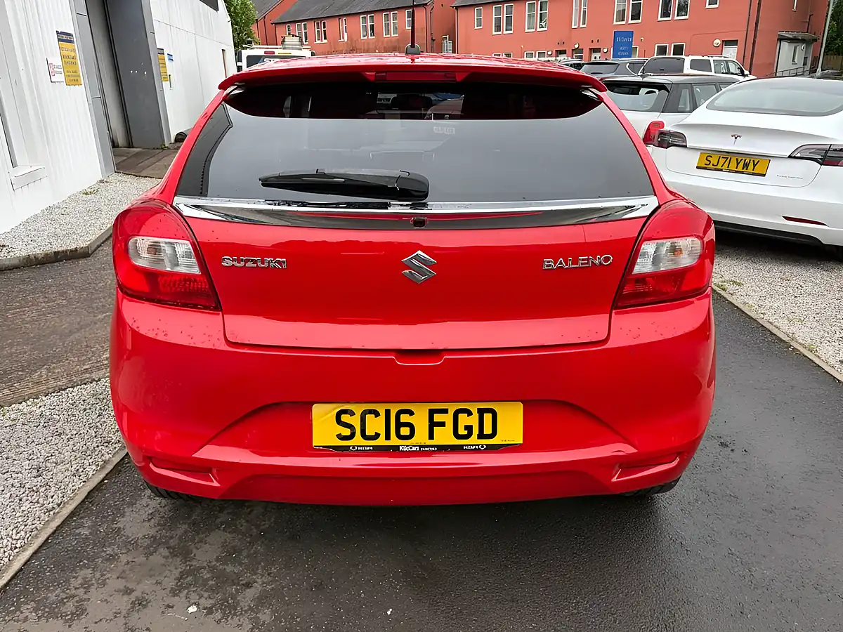 Used 2016 Suzuki Baleno Sz-T Red - Interior and Exterior details 7