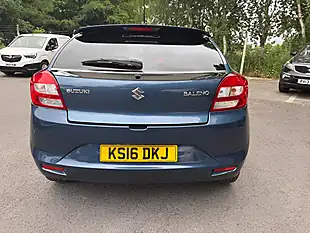 Used 2016 Suzuki Baleno SZ5 Blue - Interior and Exterior details 6