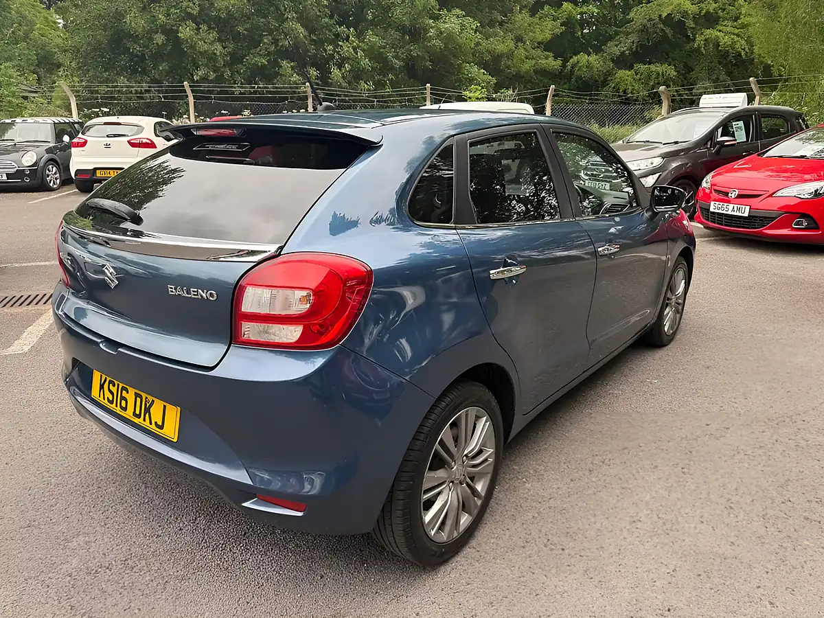 Used 2016 Suzuki Baleno SZ5 Blue - Interior and Exterior details 7