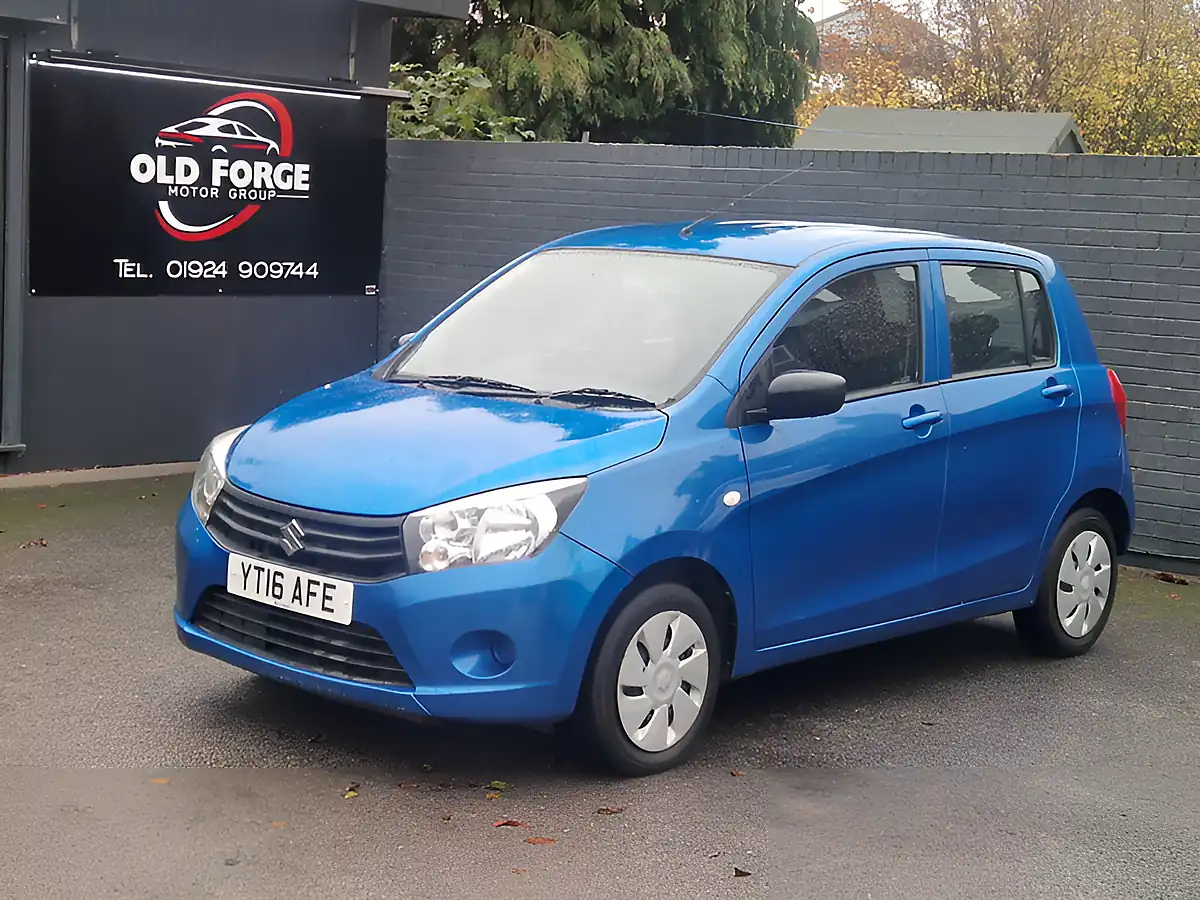 Used 2016 Suzuki Celerio SZ2 Blue - Front View