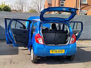 Used 2016 Suzuki Celerio SZ2 Blue - Interior and Exterior details 12