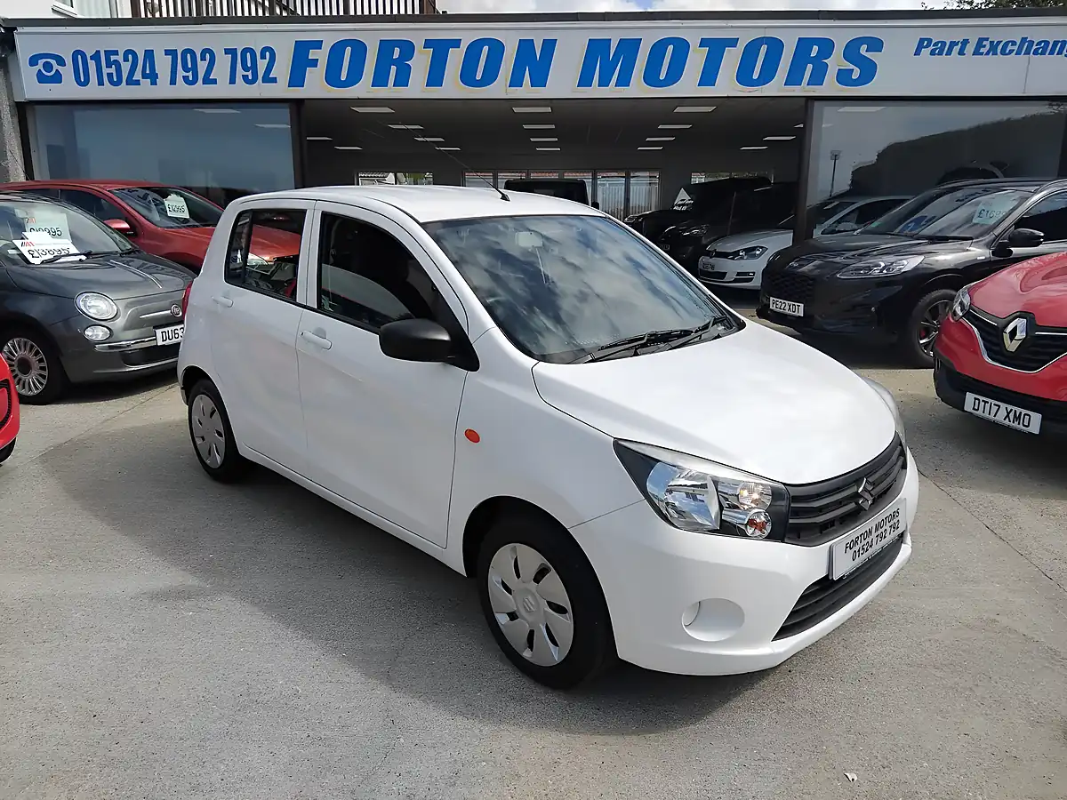 Used 2016 Suzuki Celerio SZ2 White - Front View