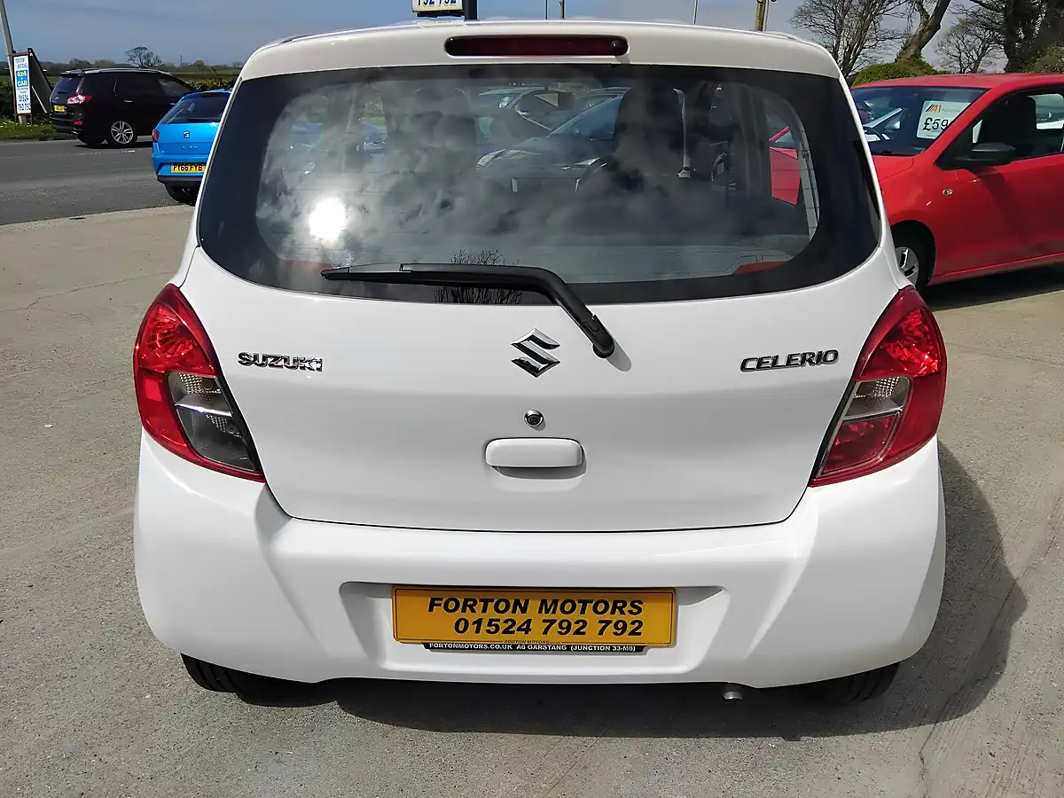 Used 2016 Suzuki Celerio SZ2 White - Interior and Exterior details 13