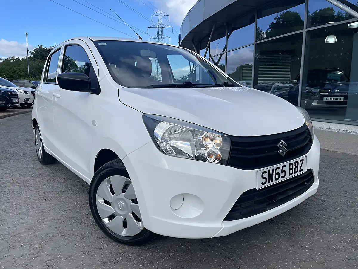Used 2016 Suzuki Celerio SZ2 White - Front View