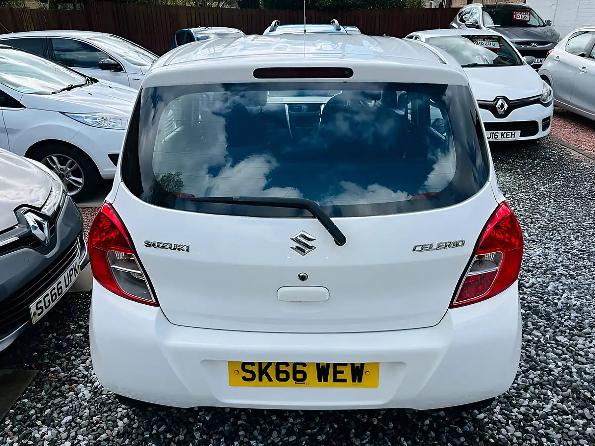 Used 2016 Suzuki Celerio SZ2 White - Interior and Exterior details 4