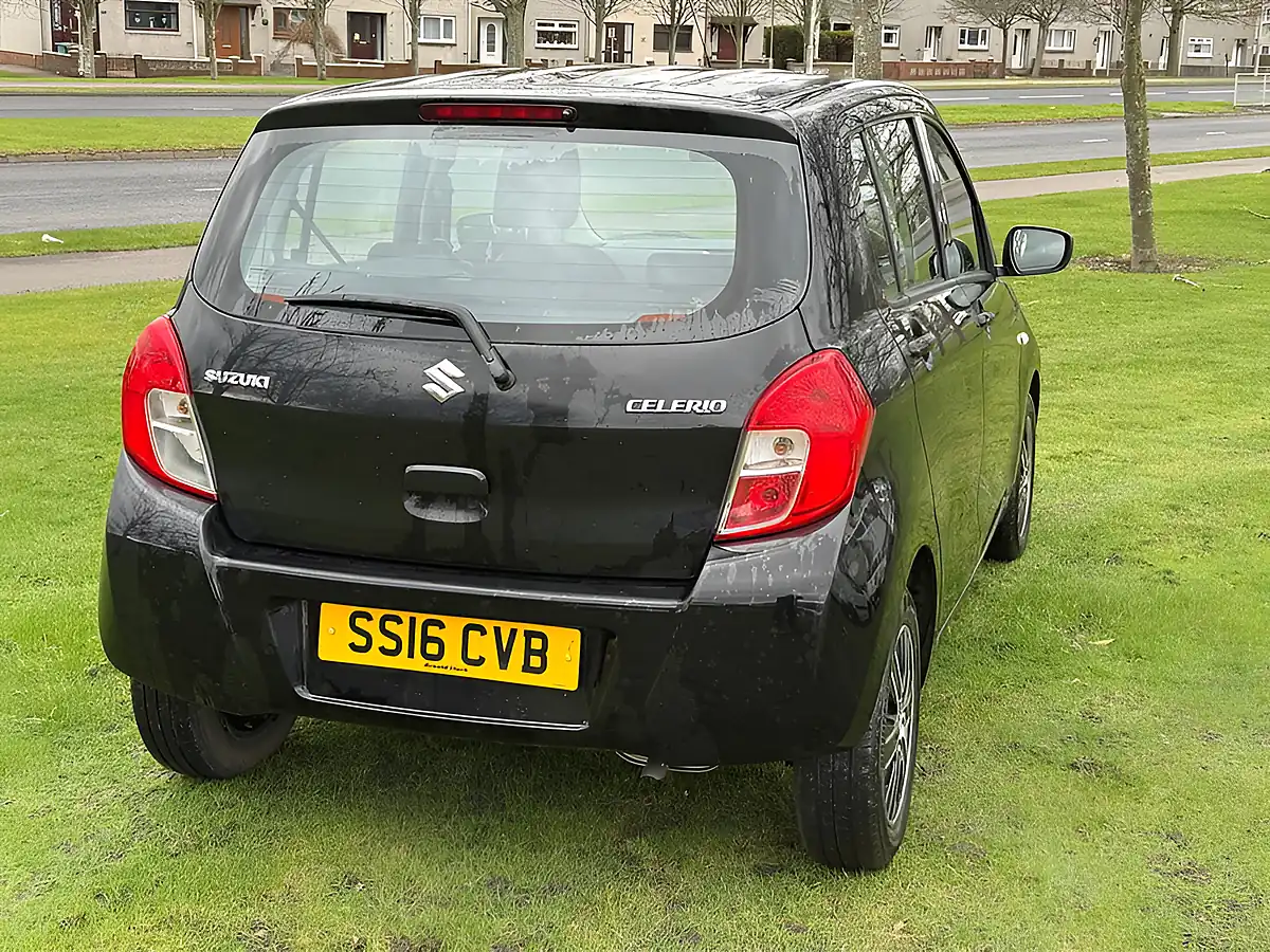Used 2016 Suzuki Celerio SZ4 Black - Interior and Exterior details 7