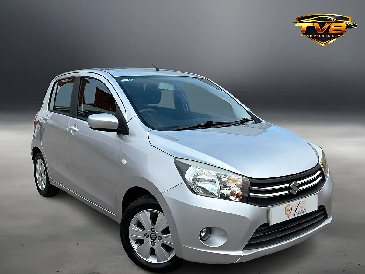 Used 2016 Suzuki Celerio SZ4 Silver - Front View