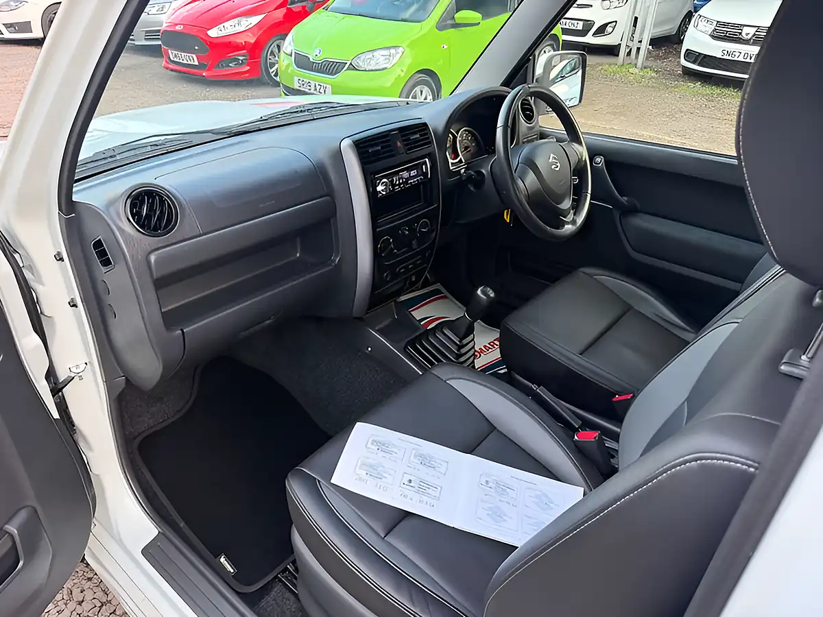 Used 2016 Suzuki Jimny SZ4 White - Interior and Exterior details 16