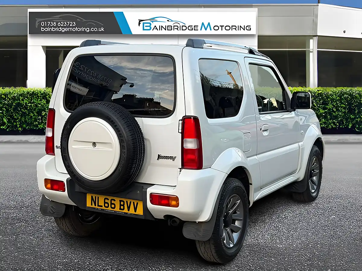 Used 2016 Suzuki Jimny SZ4 White - Interior and Exterior details 3