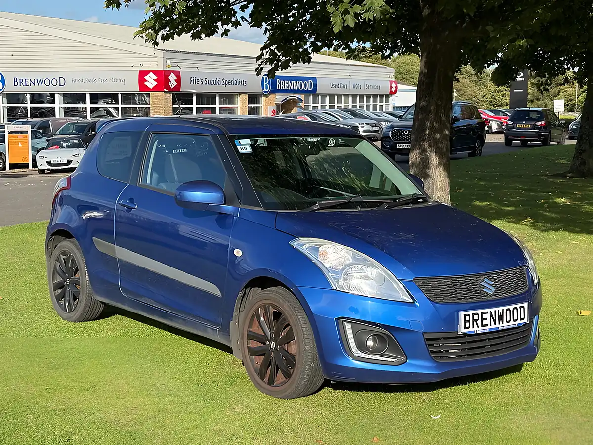 Used 2016 Suzuki Swift Sz-L Blue - Front View