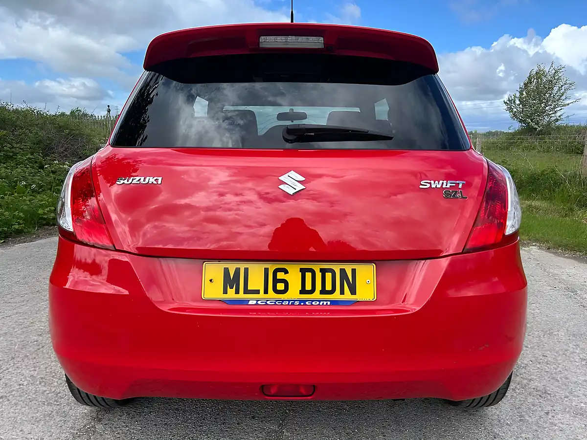 Used 2016 Suzuki Swift Sz-L Red - Interior and Exterior details 10