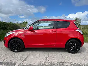 Used 2016 Suzuki Swift Sz-L Red - Interior and Exterior details 5
