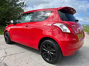 Used 2016 Suzuki Swift Sz-L Red - Interior and Exterior details 6