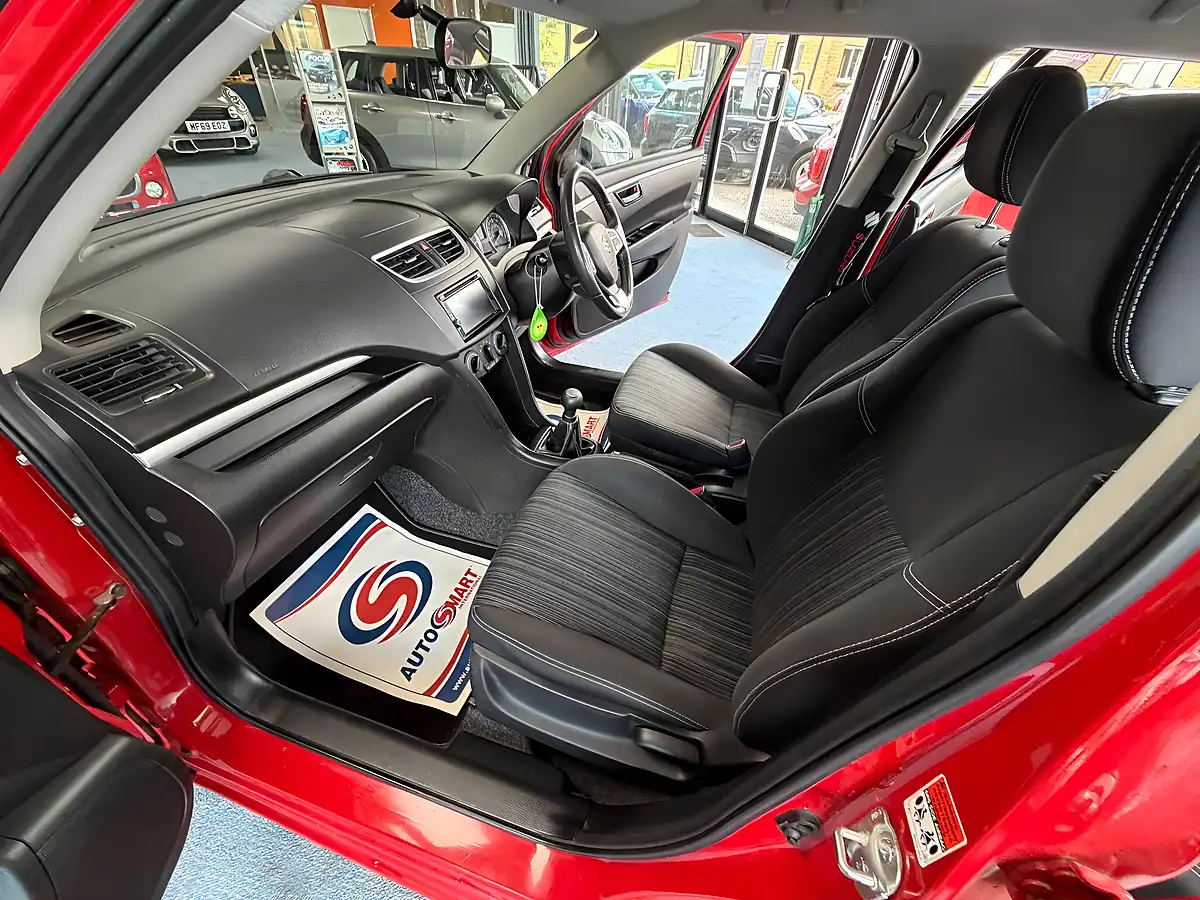 Used 2016 Suzuki Swift Sz-L Red - Interior and Exterior details 15