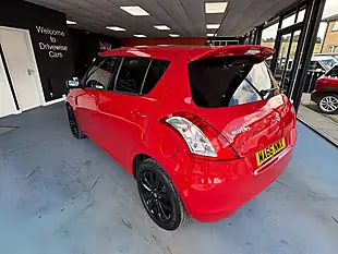 Used 2016 Suzuki Swift Sz-L Red - Interior and Exterior details 7