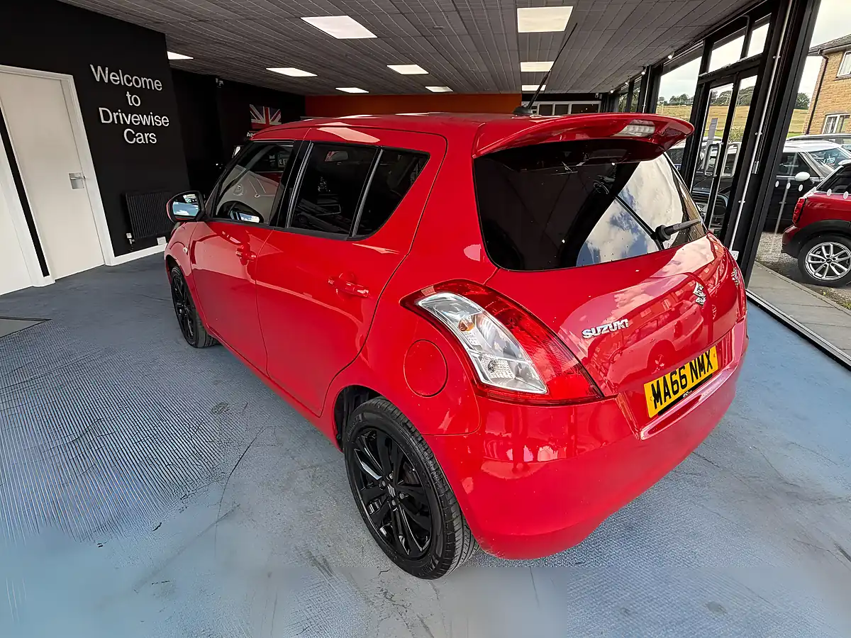 Used 2016 Suzuki Swift Sz-L Red - Interior and Exterior details 7