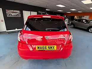 Used 2016 Suzuki Swift Sz-L Red - Interior and Exterior details 8