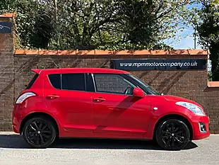 Used 2016 Suzuki Swift Sz-L Red - Interior and Exterior details 3