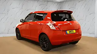 Used 2016 Suzuki Swift Sz-L Red - Interior and Exterior details 4