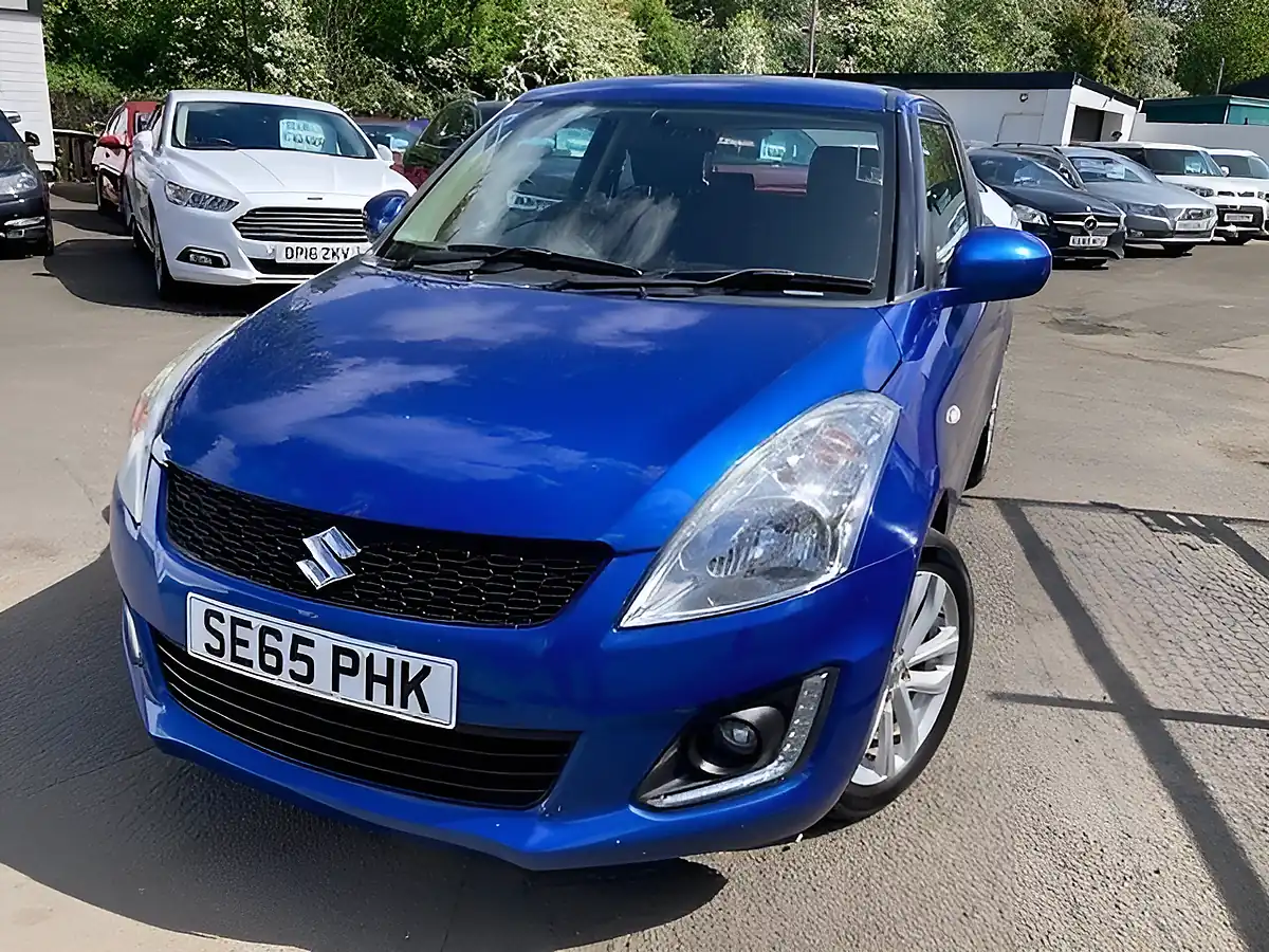 Used 2016 Suzuki Swift SZ3 Blue - Front View