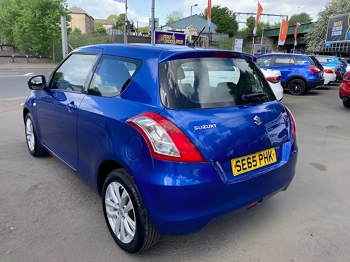Used 2016 Suzuki Swift SZ3 Blue - Interior and Exterior details 4