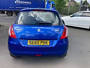 Used 2016 Suzuki Swift SZ3 Blue - Interior and Exterior details 6