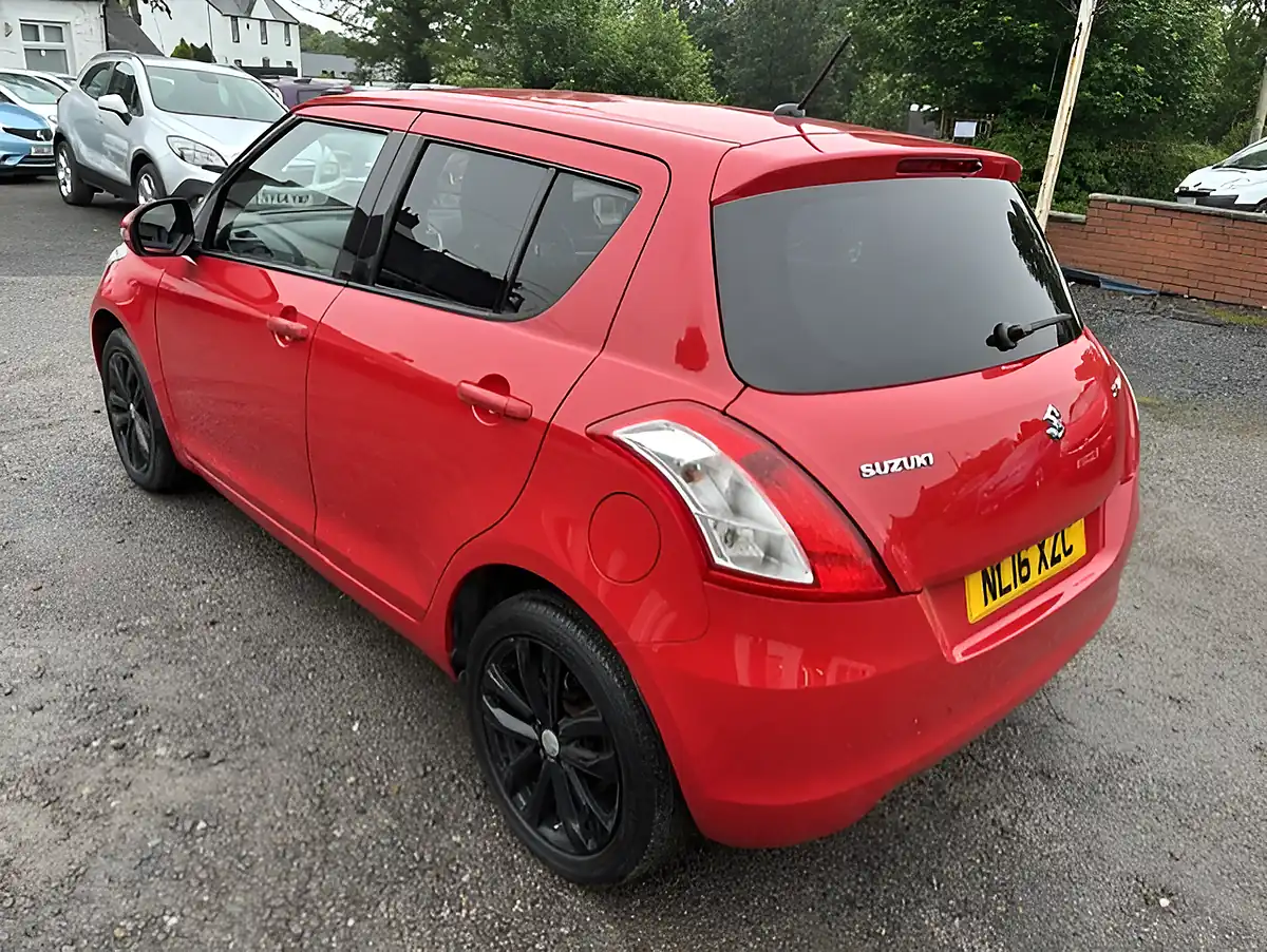 Used 2016 Suzuki Swift SZ4 Red - Interior and Exterior details 2