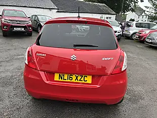 Used 2016 Suzuki Swift SZ4 Red - Interior and Exterior details 3