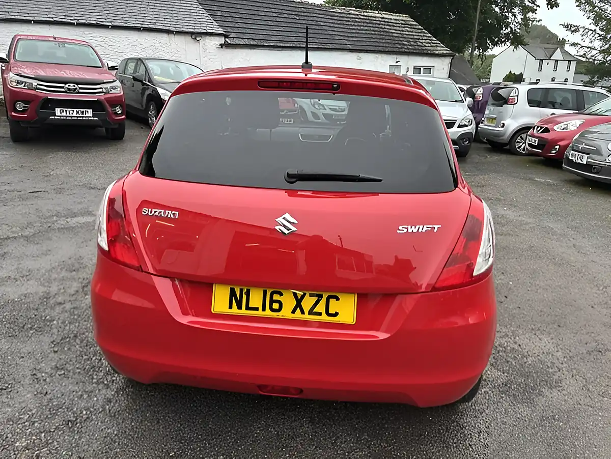 Used 2016 Suzuki Swift SZ4 Red - Interior and Exterior details 3