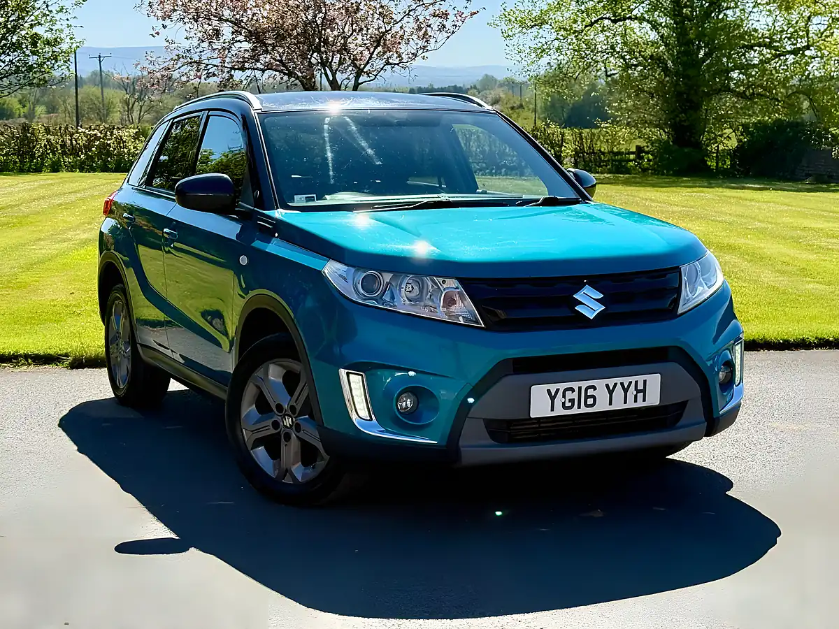 Used 2016 Suzuki Vitara Sz-T Turquoise - Front View