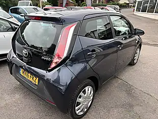 Used 2016 Toyota Aygo 5 Door Hatch Blue - Interior and Exterior details 5