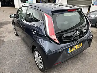 Used 2016 Toyota Aygo 5 Door Hatch Blue - Interior and Exterior details 6