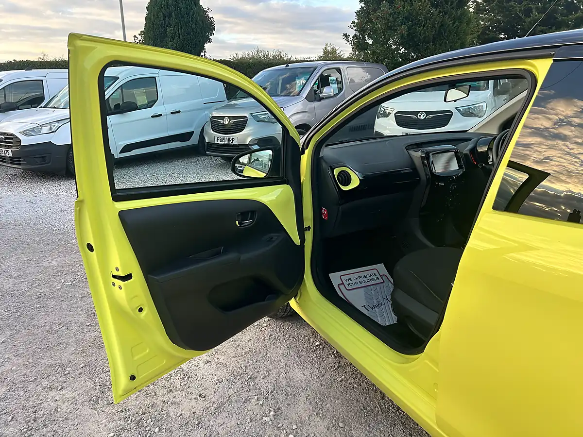 Used 2016 Toyota Aygo X-Cite 3 Yellow Bi-Tone Yellow - Interior and Exterior details 12